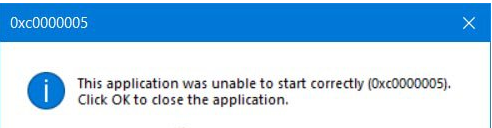 Win10系统出现错误0xc0000005怎么办