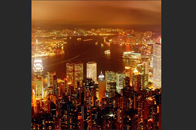 PS怎么做极坐标效果