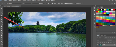 PS怎么裁剪图片