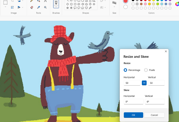 微软Win11预览版给你全新画图效果