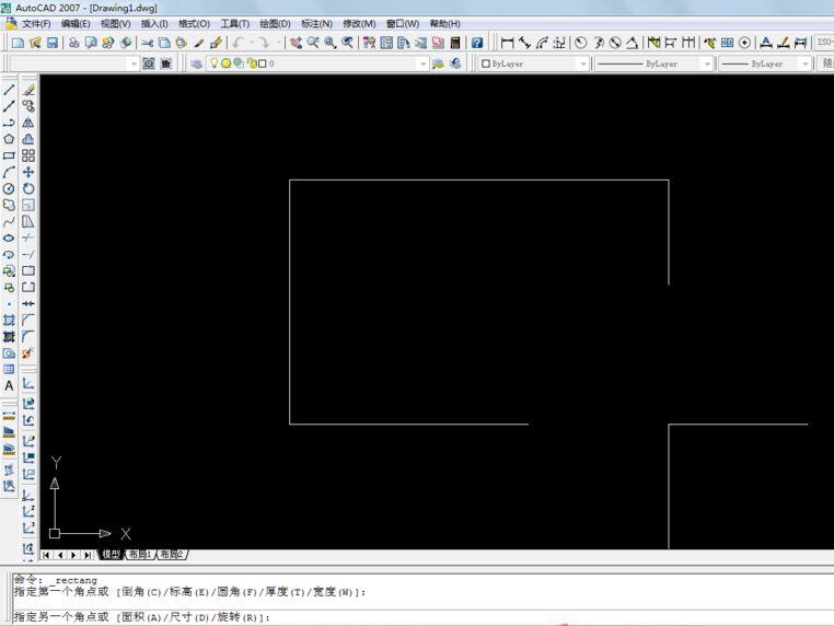 AutoCAD 2007倒角命令怎么使用