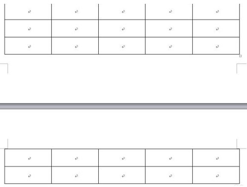 word表格分两页断开怎么办