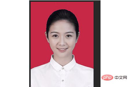 ps如何给证件照换底色