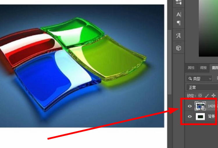 PS怎么把图片嵌入另一张图片里