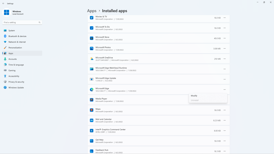 Windows 11预览版Build 25169更新内容的介绍