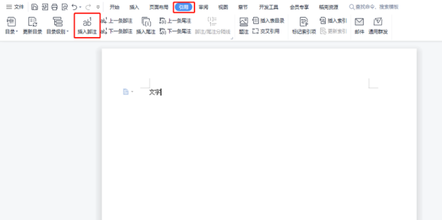 WPS怎么设置脚注