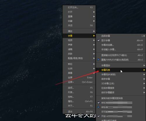 PotPlayer如何设置字幕大小