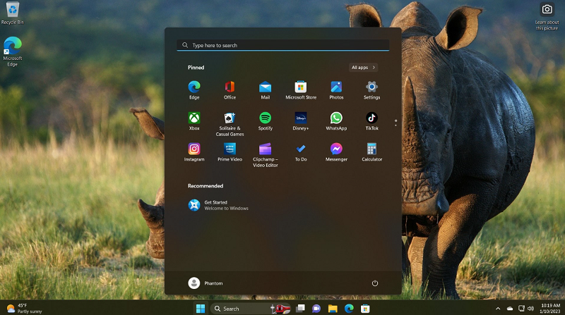 Win11 正式版 Build 22621.1105 发布，推出全新任务栏 / 开始菜单搜索样式