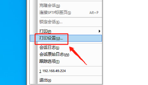 SecureCRT怎么设置打印纸张大小