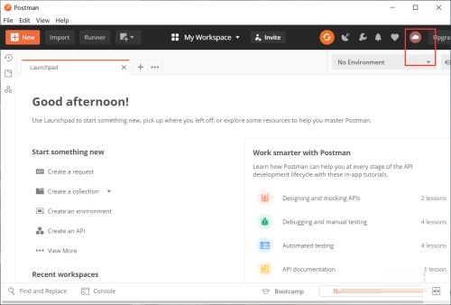 postman怎么创建账号