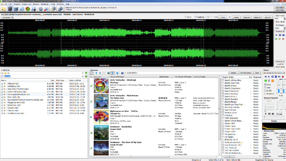 MP4 Stream Editor