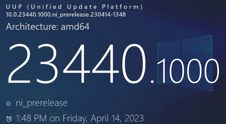 Win11 Build 23440