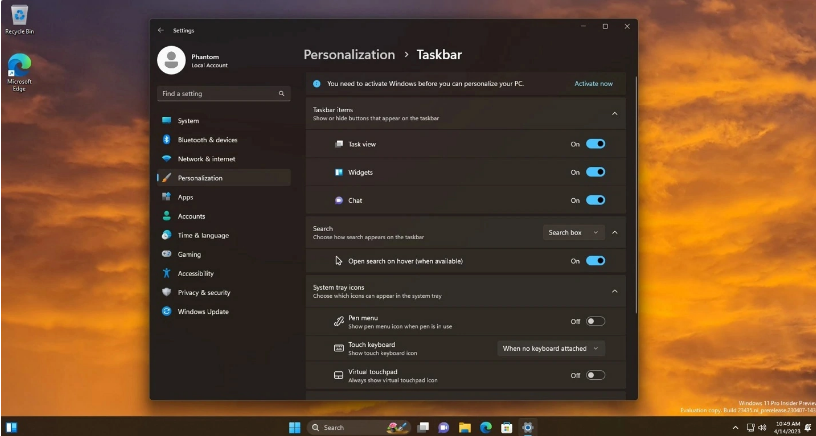 Win11 Build 23440