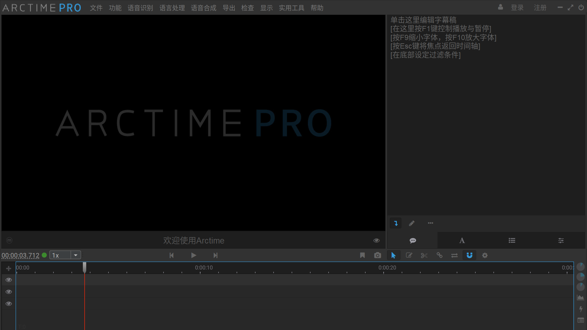 Arctime字幕