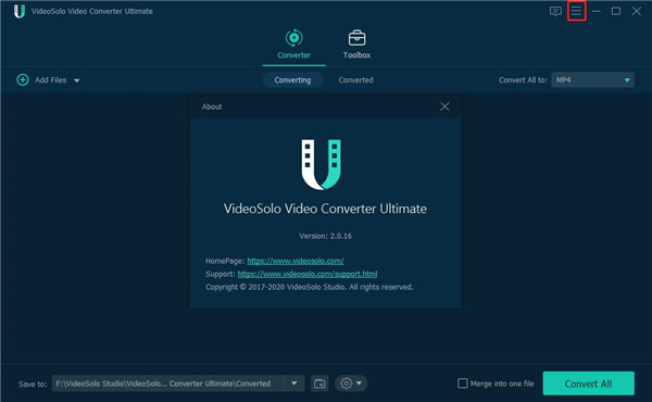 VideoSolo Video Converter Ultimate