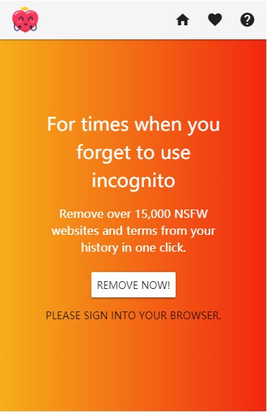 Clean my History