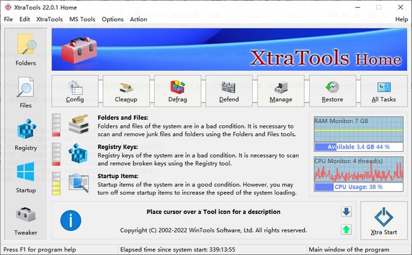 XtraTools Home