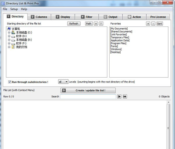 Directory List&Print Pro