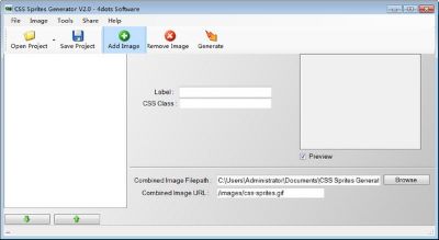 CSS Sprites Generator