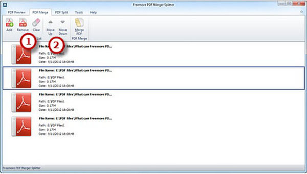 Freemore PDF Merger Splitter