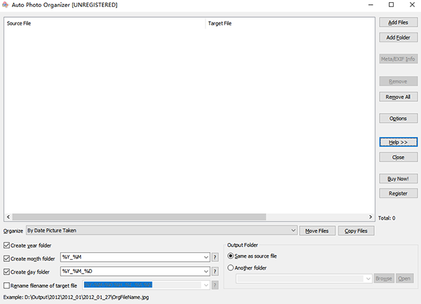 Auto Photo Organizer