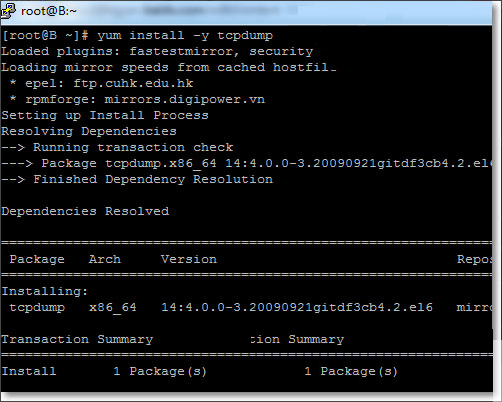 Tcpdump