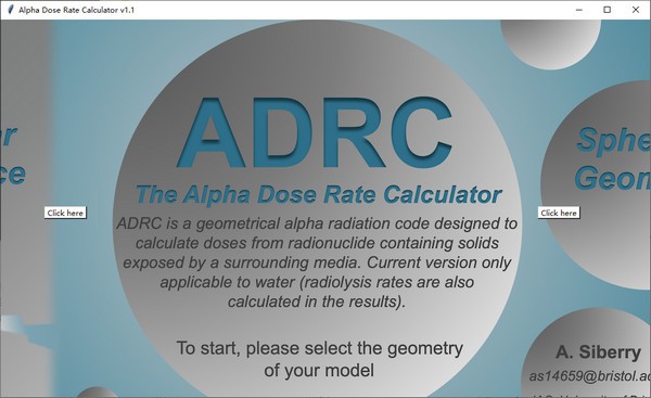 Alpha Dose Rate Calculator