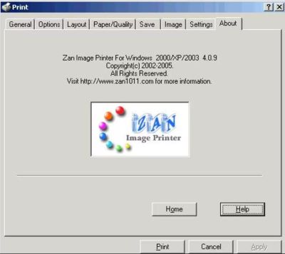 Zan Image Printer