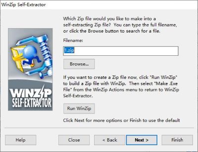 WinZip Self Extractor