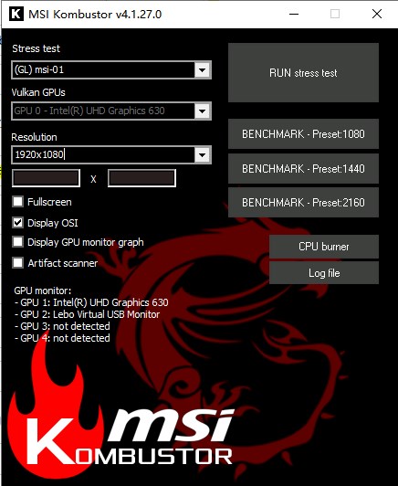 MSI Kombustor