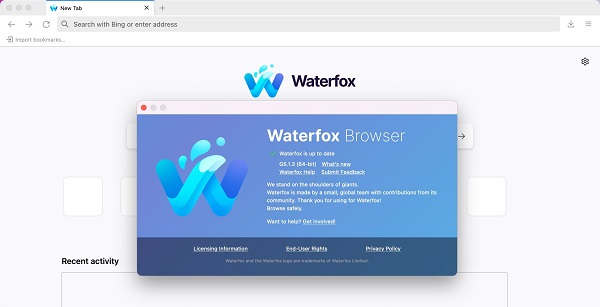 Waterfox中文版