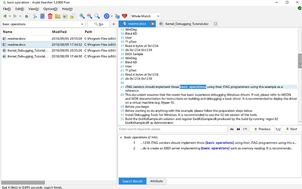 AnyTXT Searcher(全文搜索工具)